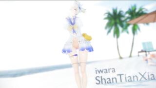 0405 - 【R18-MMD】Shantianxiaozhi - Genshin Impact 原神 Babara mondstadt's Idol 芭芭拉