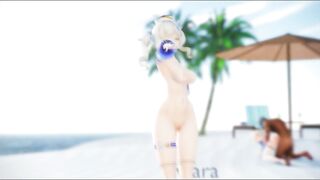 0405 - 【R18-MMD】Shantianxiaozhi - Genshin Impact 原神 Babara mondstadt's Idol 芭芭拉
