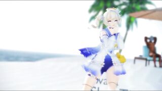 0405 - 【R18-MMD】Shantianxiaozhi - Genshin Impact 原神 Babara mondstadt's Idol 芭芭拉