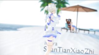 0405 - 【R18-MMD】Shantianxiaozhi - Genshin Impact 原神 Babara mondstadt's Idol 芭芭拉