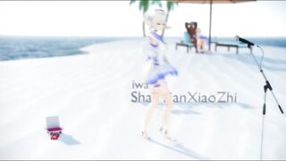 0405 - 【R18-MMD】Shantianxiaozhi - Genshin Impact 原神 Babara mondstadt's Idol 芭芭拉