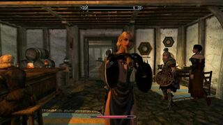 skyrim staring at sexy girls
