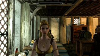 skyrim staring at sexy girls