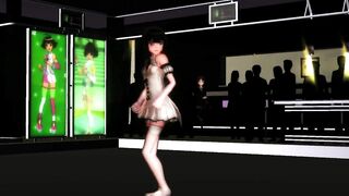 【MMD】Trap Ryochin - Dance + cumshot【R-18】