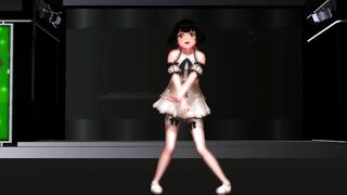 【MMD】Trap Ryochin - Dance + cumshot【R-18】