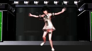 【MMD】Trap Ryochin - Dance + cumshot【R-18】