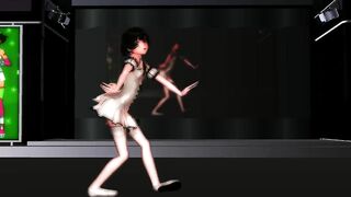 【MMD】Trap Ryochin - Dance + cumshot【R-18】