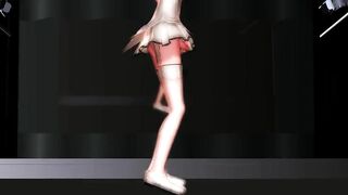 【MMD】Trap Ryochin - Dance + cumshot【R-18】