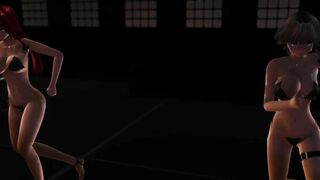 【MMD】Zabo Izu【R-18】