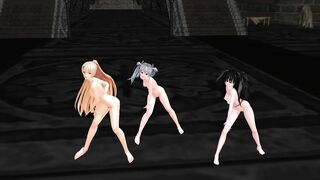 【MMD】Canon Kyouzo Angela Masked bitcH【R-18】