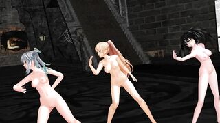 【MMD】Canon Kyouzo Angela Masked bitcH【R-18】