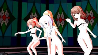 【MMD】4P Cool【R-18】