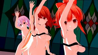 【MMD】4P Cool【R-18】