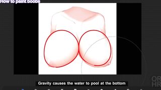 How to draw boobs!
