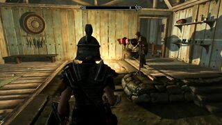 Skyrim Yeval Eating pussy Dragonborn while his stepfather slumber