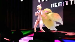【MMD】Ai Yakumos Massara Blue Jeans【R-18】