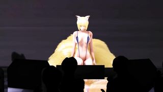 【MMD】Ai Yakumos Massara Blue Jeans【R-18】