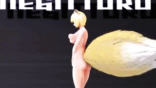 【MMD】Ai Yakumos Massara Blue Jeans【R-18】
