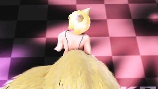 【MMD】Ai Yakumos Massara Blue Jeans【R-18】