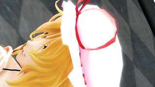 【MMD】Yukari - PiNK CAT【R-18】