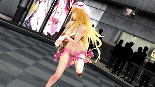 【MMD】Yukari - PiNK CAT【R-18】