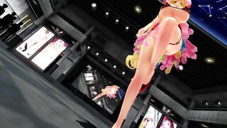 【MMD】Yukari - PiNK CAT【R-18】
