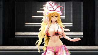 【MMD】Yukari - PiNK CAT【R-18】