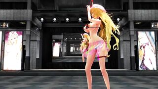 【MMD】Yukari - PiNK CAT【R-18】
