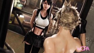 [ WOPA ] - The best JAV 3D movie with Tifa and Cloud - (3D HD ANIMATION)
