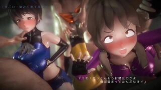 Sexy Guilty Slutty Magical Girls - 3D-MMD