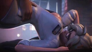 3D Hentai: Mercy Missionary Fuck Overwatch Uncensored Hentai