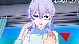 Ayame Himuro gives you the BEST Boobjob - Science Fell in Love, So I Tried to Prove it Anime Hentai