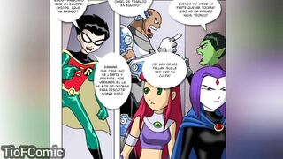 Raven and Starfire – lesbians