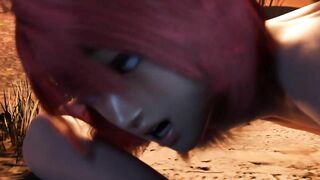 Werewolf found alonly camp girl in forest HD by MendezSFM