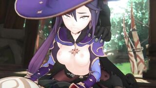 Mona Ambushed and Fucked By Hilichurls