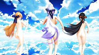 【MMD】Haku - Ochame Kinou【60fps】【R-18】