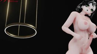 FUTA Blender MMD Rachel Bad boy 1466