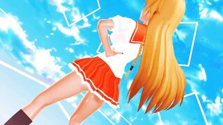 【MMD】Mirai Suenaga - PiNK CAT【R-18】