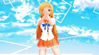 【MMD】Mirai Suenaga - PiNK CAT【R-18】
