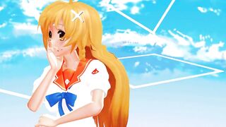 【MMD】Mirai Suenaga - PiNK CAT【R-18】