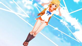 【MMD】Mirai Suenaga - PiNK CAT【R-18】
