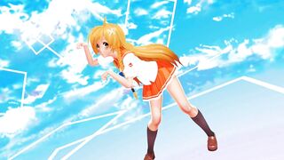 【MMD】Mirai Suenaga - PiNK CAT【R-18】
