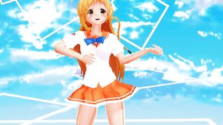 【MMD】Mirai Suenaga - PiNK CAT【R-18】
