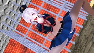 【SEX-MMD】(BDSM) Low-pitched reality miserable restraint dance【R-18】