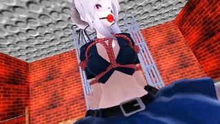 【SEX-MMD】(BDSM) Low-pitched reality miserable restraint dance【R-18】