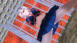 【SEX-MMD】(BDSM) Low-pitched reality miserable restraint dance【R-18】