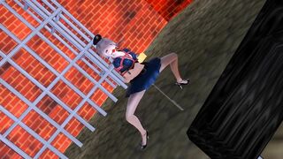 【SEX-MMD】(BDSM) Low-pitched reality miserable restraint dance【R-18】