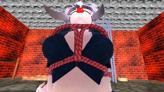 【SEX-MMD】(BDSM) Low-pitched reality miserable restraint dance【R-18】