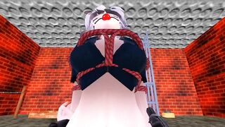 【SEX-MMD】(BDSM) Low-pitched reality miserable restraint dance【R-18】