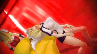 【MMD】Echo - Yukari & Ran & Yuugi【R-18】